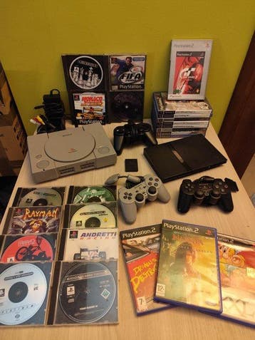 Sony - Playstation 1 (PS1) - Lotto console PlayStation PS1 e