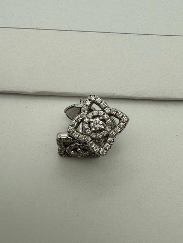 De Beers - Oorbellen - 18 karaat Witgoud - 0.33ct. tw., Nieuw