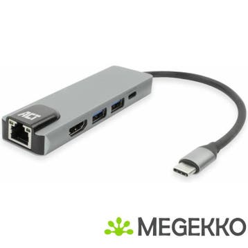ACT AC7091 laptop dock & poortreplicator Bedraad USB 3.2 Gen, Computers en Software, Verzenden, Nieuw