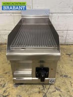 RVS Gastro-Inox Bakplaat Grillplaat Geribbelde plancha 30 cm, Ophalen of Verzenden