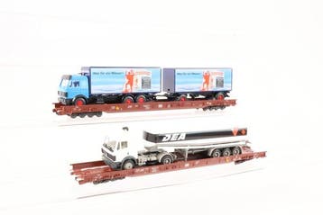 Märklin H0 - 4841 - Modeltrein goederenwagon (2) - Twee, Nieuw