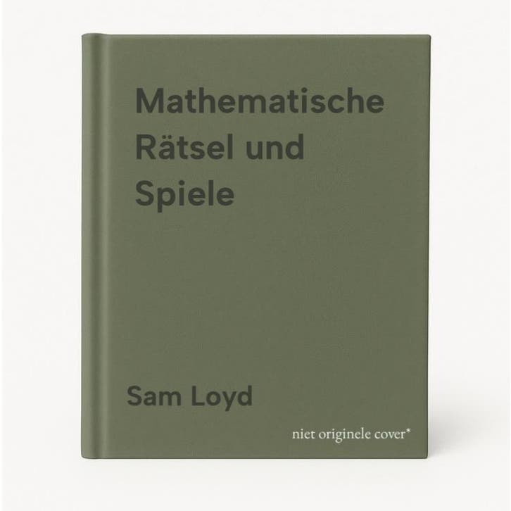 Mathematische Rätsel und Spiele 9783832110499 Sam Loyd, Boeken, Taal | Duits, Gelezen, Verzenden