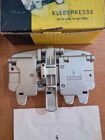 Siemens Klebepresse 8/16mm & Ferrania Special 8mm - Vintage