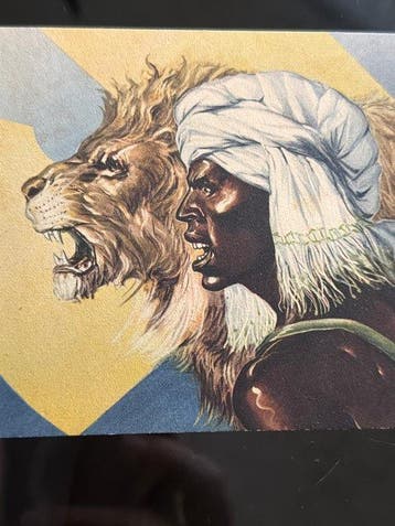 Somalie, Italie - Afrique - Carte postale militaire