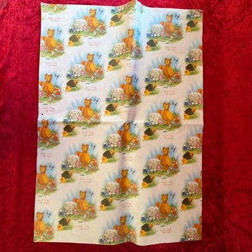 Bommel en Tom Poes - cadeaupapier - 1960