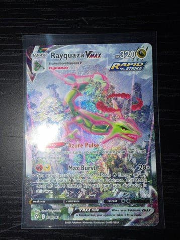 Pokémon - 1 Card - Rayquaza VMAX 218/203 Foil, Full art,