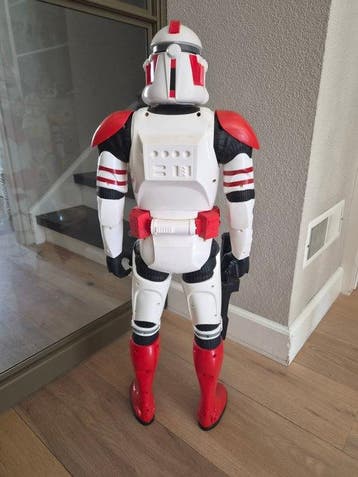 Star Wars - Shocktrooper with gun xxl - Big Fig 31inch - 80, Nieuw