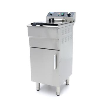 Friteuse - 16 L - 1 panier - avec robinet de vidange et, Verzenden, Autres types