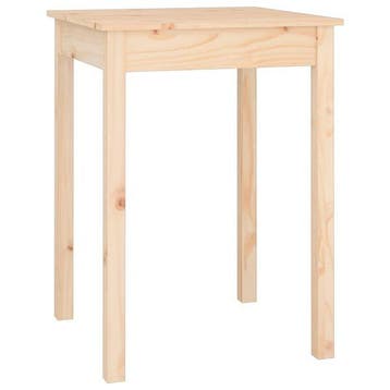 Table bois massif 55x55cm - Jusqua epuisement -34%, Verzenden, Klassiek