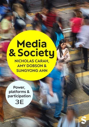 Media And Society | Nicholas Carah; Sungyong Ahn; Amy Dobson, Verzenden, Nieuw, Nicholas Carah; Sungyong Ahn; Amy Dobson