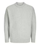 2dekans | Jack & Jones Max Knit Crew Sweater - Light Grey, Ophalen of Verzenden, Nieuw