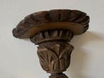 Wandtafel - Eik - Decoratieve console in gesneden hout