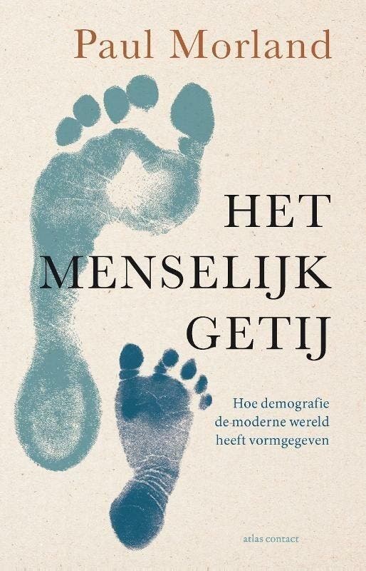 Het menselijk getij (9789045037073, Paul Morland), Livres, Politique & Société, Envoi