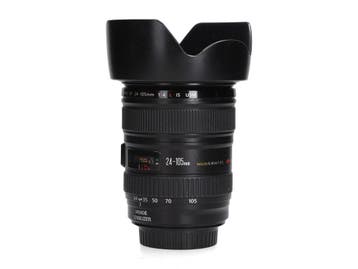 Canon EF 24-105mm f/4 L IS USM - Zoomlens - 1 jaar garantie, Ophalen of Verzenden