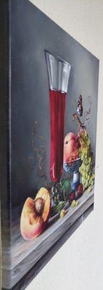 Karina Berezina - Wine and fruits