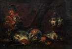 École Hollandaise (c. 1700) - Le Voleur de Volailles