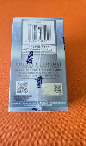 2025/26 Topps Chrome UCC Sealed box - Parfait (P), Nieuw