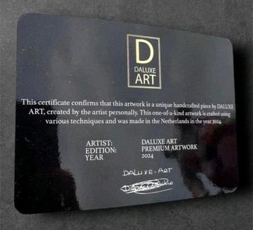 DALUXE ART - DALUXE ART - Sculpture, Blue Splash 1999