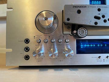 Pioneer - RT 909 AutoReverse blauwe lijnen Reel-to-reel deck