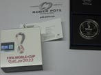 Frankreich 10 Euro 2021 Fifa voetbal Wm zilver Pp Qatar K..., Verzenden
