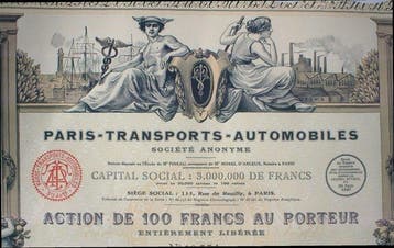 France. 1 x 100 francs (Sans prix de réserve), Antiek en Kunst