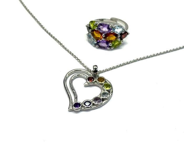 Sans prix de réserve - Ensemble de bijoux 2 pièces Argent -, Bijoux, Sacs & Beauté, Bijoux anciens