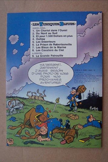 Les Tuniques Bleues T8 - Les Cavaliers du Ciel - B - 1 Album, Livres
