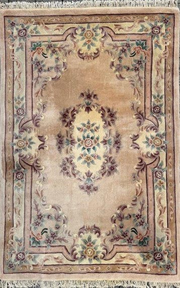 China Aubusson - Gereinigd - handgeknoopt - wol - Tapijt -