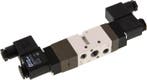 5/3 G1/4 (G1/8) Electrovanne centrale déchappement 24V, Verzenden