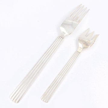 Georg Jensen - Vorken - Model Bernadotte - Vork (2) - .925