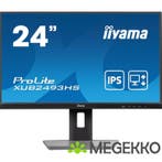 Iiyama ProLite XUB2493HS-B6 24  Full HD 100Hz IPS Monitor, Verzenden, Nieuw
