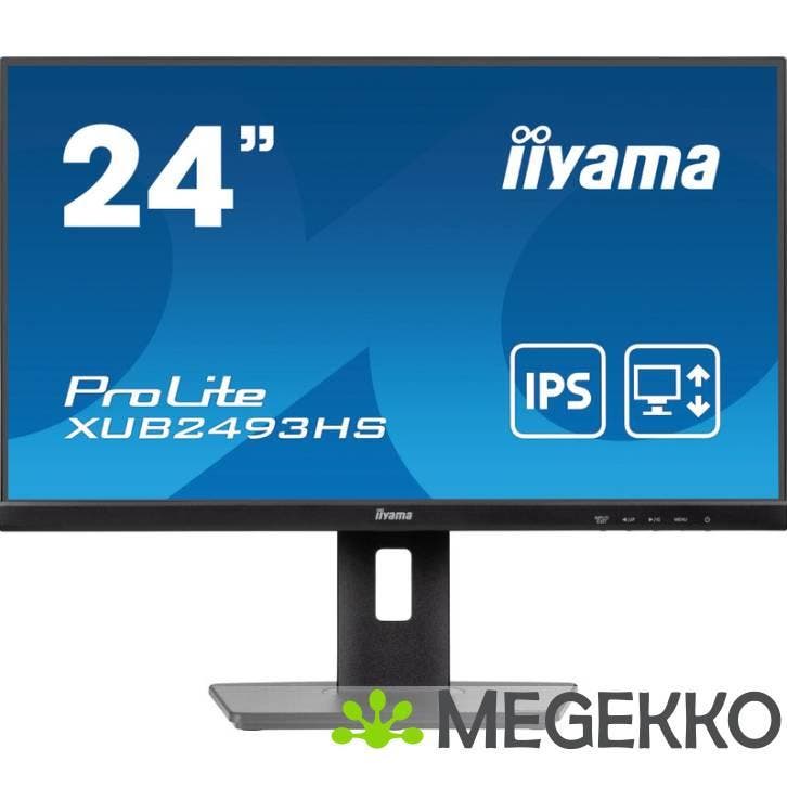 Iiyama ProLite XUB2493HS-B6 24  Full HD 100Hz IPS Monitor, Computers en Software, Overige Computers en Software, Nieuw, Verzenden