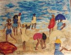Christiane Guerry - SCENE DE PLAGE