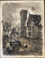 Yves Ganne (1931-2019) - Nantes - le Musée Dobrée (Vendu