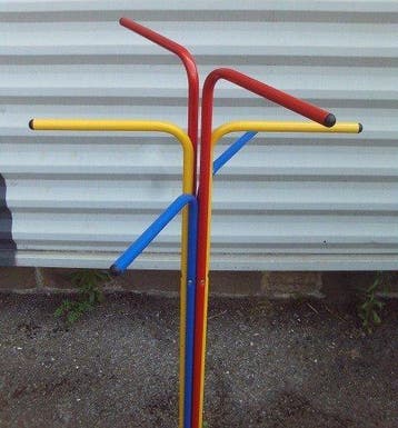 IKEA - Kapstok - Stijl Memphis - Metaal - Kleurrijk kapstok