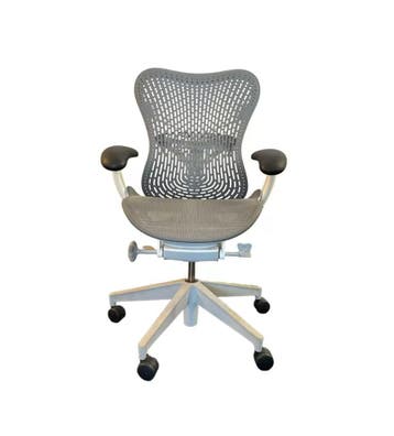 Herman Miller Mirra 2, bureaustoel, Verzenden, Wit, Zo goed als nieuw, Bureaustoel