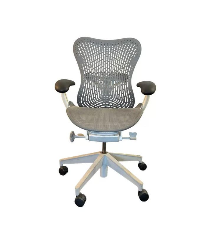 Herman Miller Mirra 2, bureaustoel, Huis en Inrichting, Bureaustoelen, Bureaustoel, Wit, Zo goed als nieuw, Ergonomisch, Verzenden