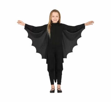 Zwarte Halloween Kostuum Vleermuis Kind, Verzenden, Nieuw