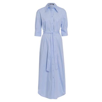 Marc Aurel • blauwe blouse jurk • 36, Kleding | Dames, Marc Aurel, Nieuw, Maat 36 (S), Verzenden