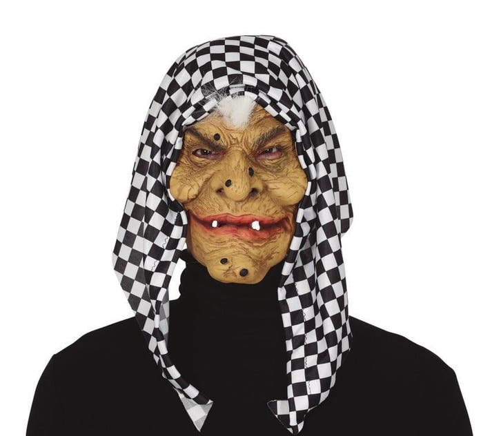 Halloween Masker Heks Capuchon, Hobby en Vrije tijd, Feestartikelen, Nieuw, Verzenden