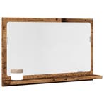 vidaXL Badkamerspiegelkast 60x11x37 cm bewerkt hout oud, Verzenden