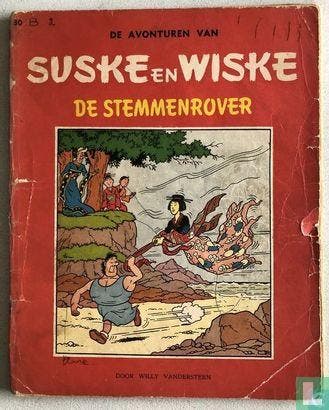 Suske en Wiske - De stemmenrover - 1957, Livres, BD, Envoi