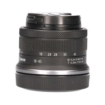 Canon RF-S 18-45mm f/4.5-6.3 IS STM met garantie, Ophalen of Verzenden, Gebruikt