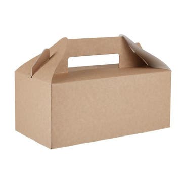 Voedseldozen | Recyclebaar Karton | 125 stuks |, Zakelijke goederen, Verzenden, Nieuw in verpakking