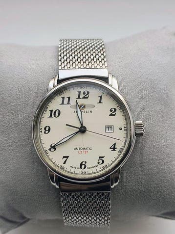 Zeppelin - LZ 127 Graf Automatic - Zonder minimumprijs -, Handtassen en Accessoires, Horloges | Heren, Nieuw