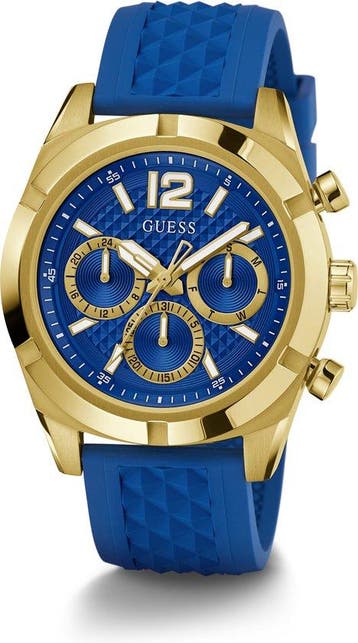 Guess Watches GW0729G1 Horloge Goud Blauw (Horloges, Mode), Verzenden