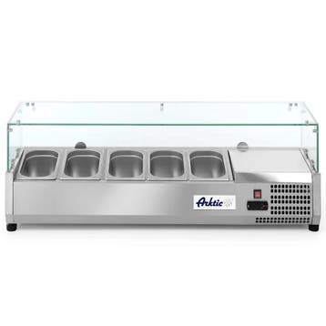 Opzetkoelvitrine | 5x 1/4 GN | -2°C/+8°C |, Verzenden, Nieuw in verpakking