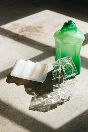Visser & Meijwaard - Vaas - handgeblazen glas - Project O.O