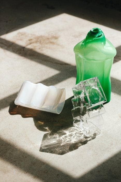 Visser & Meijwaard - Vaas - handgeblazen glas - Project O.O, Antiek en Kunst, Kunst | Designobjecten