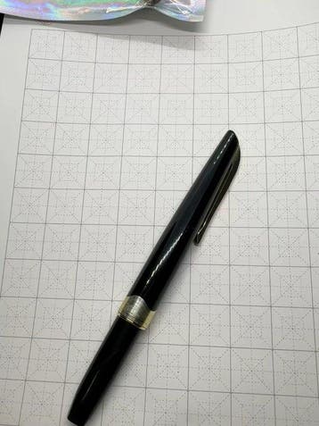 Platinum - Vintage Platinum President Fountain Pen - Zonder, Nieuw